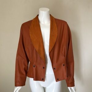 Vintage one of a kind leather jacket